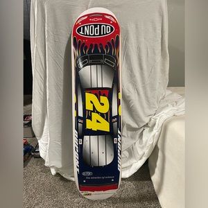Jeff Gordon DUPONT flames skateboard deck